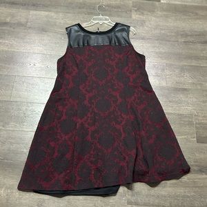 Plus size women’s dress red design from Ivanka Trump